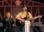 performing on the Opry with Joe Diffie